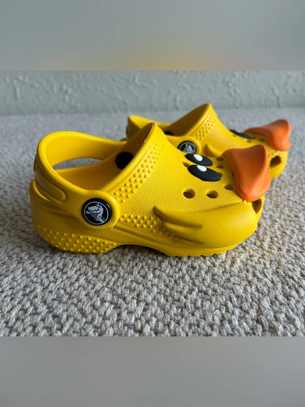 Crocs Littles LAM Rubber Ducky Clog C2/C3 Yellow 210025 Toddler
